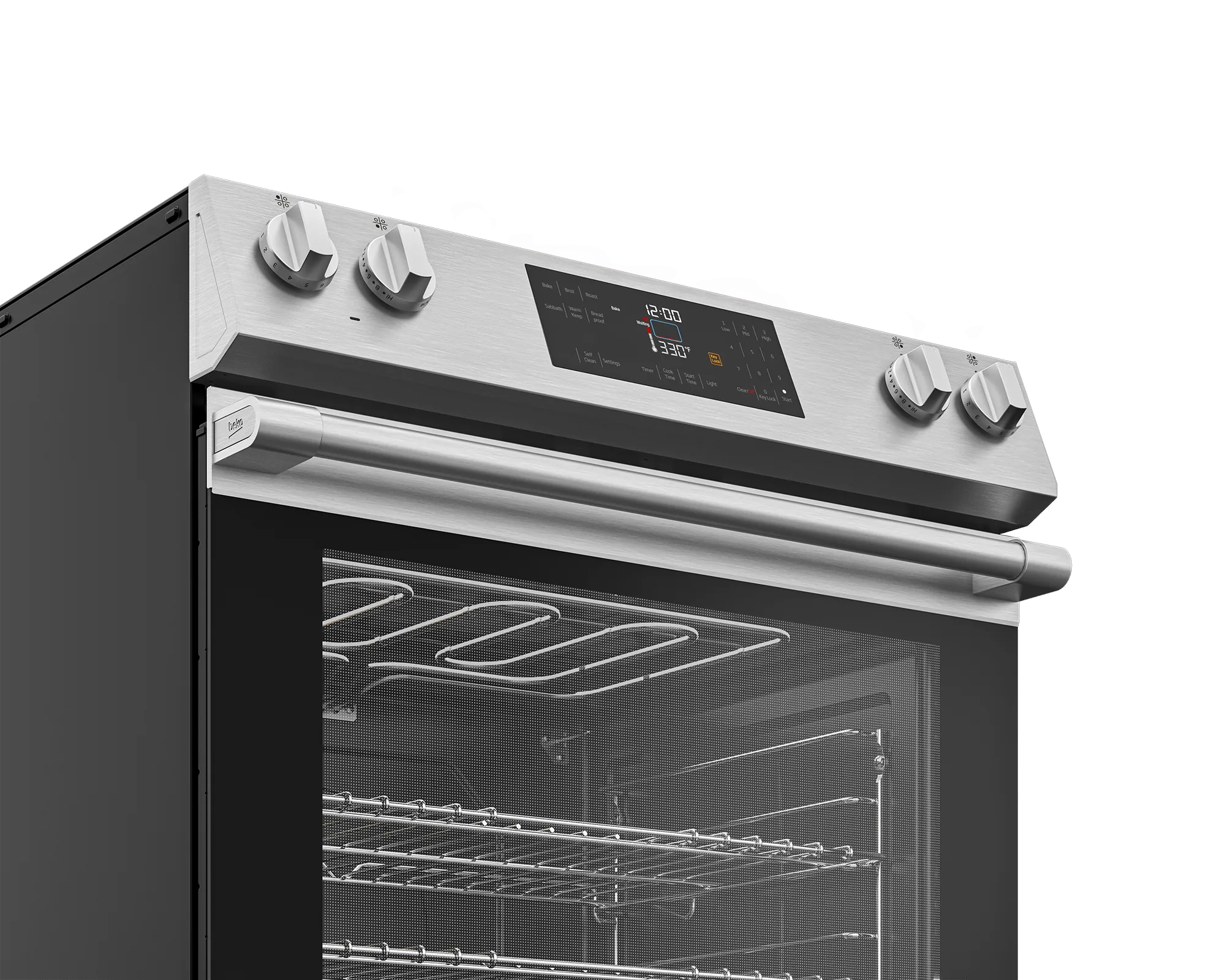 Beko SLER30423SS 30 Slide-In Range