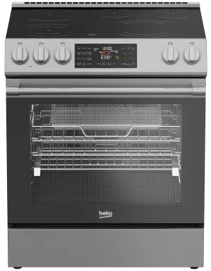 Beko SLER30524SS 30 Slide-In Range