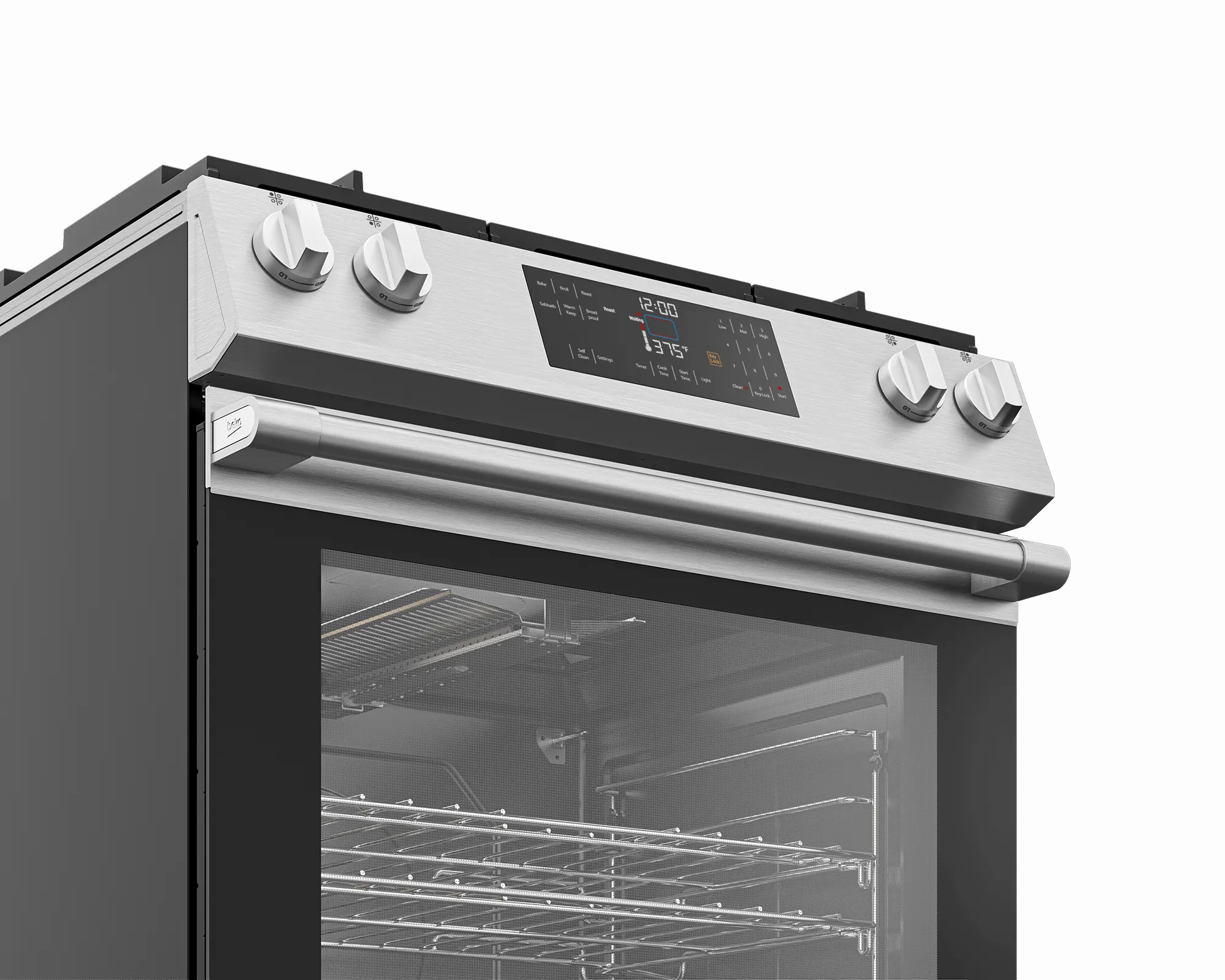 Beko SLGR30423SS 30 Slide-In Range