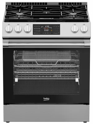 Beko SLGR30524SS 30 Slide-In Range