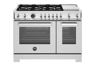 Bertazzoni PRO486BTFGMXTLP 48 Professional Range All Gas Ss