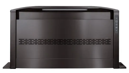 Best Range Hoods D49M30BLS Cattura Downdraft Ventilator - 30 Black Stainless Steel 650 Max Cfm To 1650 Max Cfm