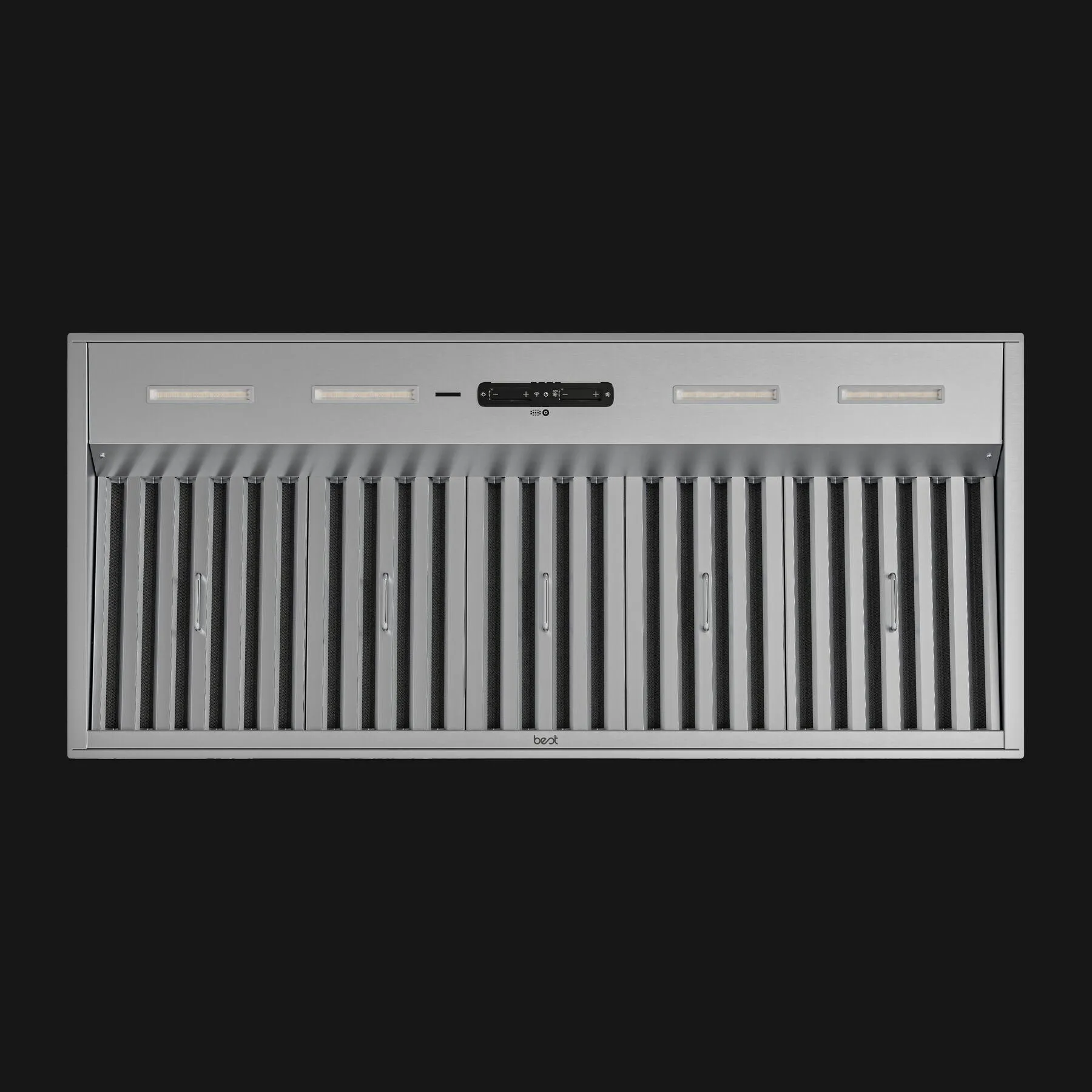 Best Range Hoods HBN542912SS 42-Inch Built-In Range Hood With True Iq Blower System. 1240 Truecfm. 20-1/4 Depth. Stainless Steel (Hbn5 Series)
