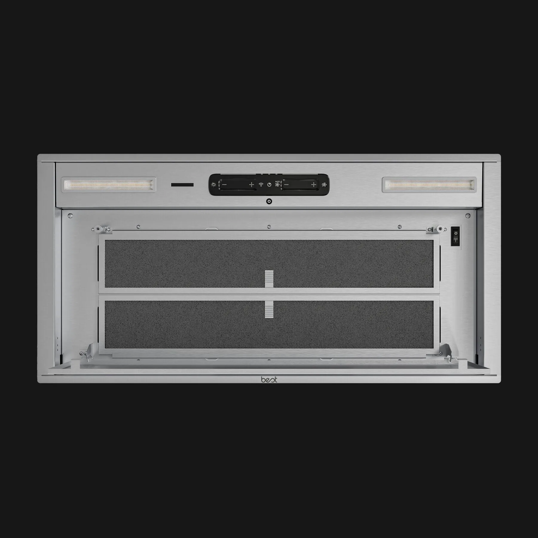 Best Range Hoods HBN65366SS 36-Inch Built-In Range Hood. 650 Max Blower Cfm. Stainless Steel (Hbn65 Series)