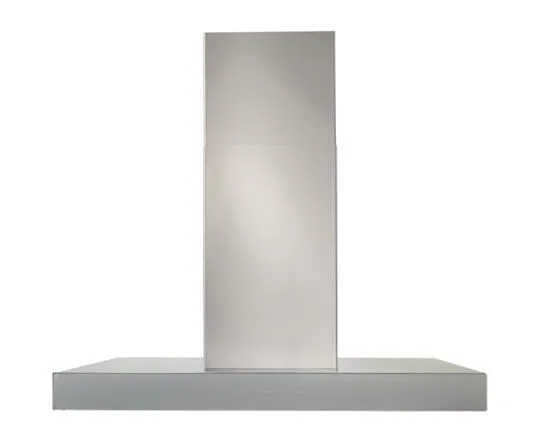 Best Range Hoods ICB3I36SBS Ispira 36-In. 650 Max Cfm Stainless Steel Island Range Hood With Purled&#8482; Light System And Brushed Grey Glass