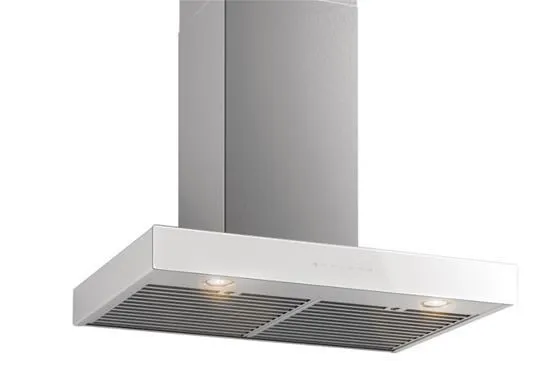 Best Range Hoods WCB3I30SBN Ispira 30-In. 650 Max Cfm Stainless Steel Chimney Range Hood With Purled&#8482; Light System. Without Glass. To Complete Your Hood - Select A Glass Panel In One Of 8 Designer Colors.