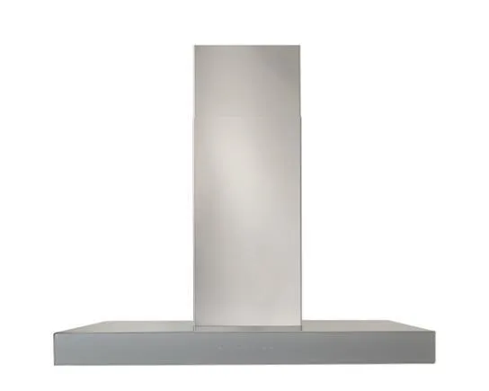 Best Range Hoods WCB3I30SBS Ispira 30-In. 650 Max Cfm Stainless Steel Chimney Range Hood With Purled&#8482; Light System And Brushed Grey Glass