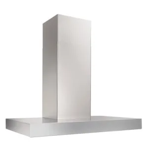 Best Range Hoods WCB3I36SBS Ispira 36-In. 650 Max Cfm Stainless Steel Chimney Range Hood With Purled&#8482; Light System And Brushed Grey Glass