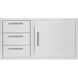 Blaze Grills BLZDDCR39LTSC Blaze 39-Inch Access Door And Triple Drawer Combo