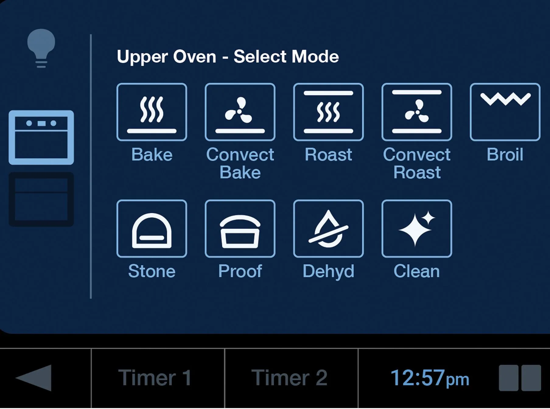 Bluestar BSEWO30DDV3 30 Electric Wall Oven With Drop Down Door