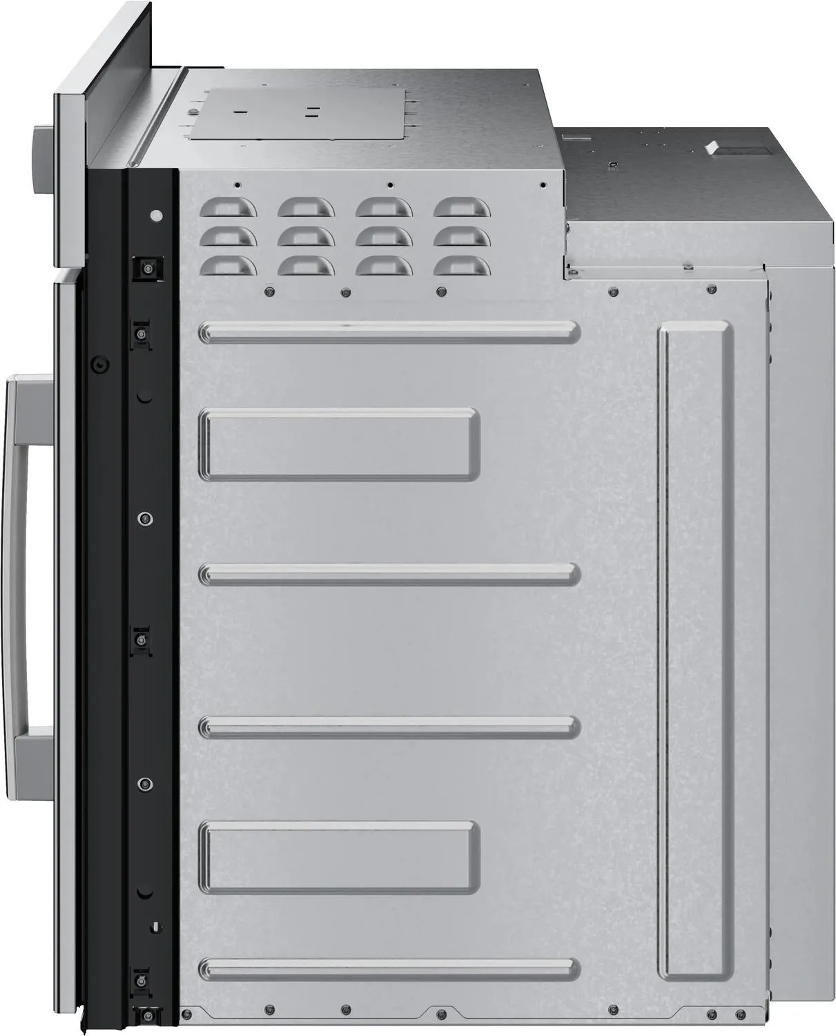 Bosch HBL5455LUC 500 Series Single Wall Oven 30 Left Sideopening Door. Stainless Steel