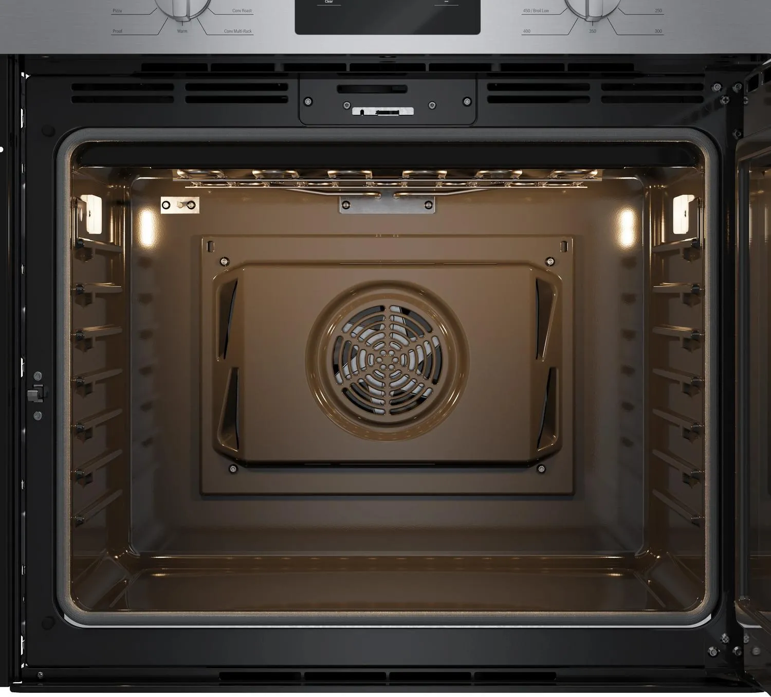 Bosch HBL5455RUC 500 Series Single Wall Oven 30 Right Sideopening Door. Stainless Steel