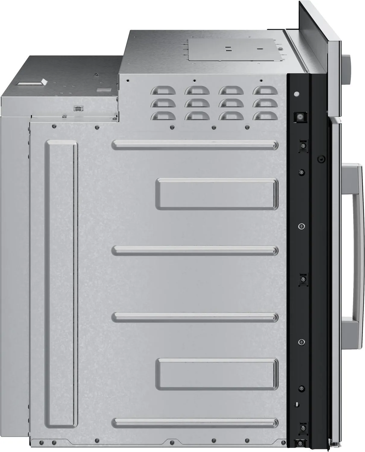 Bosch HBL5455RUC 500 Series Single Wall Oven 30 Right Sideopening Door. Stainless Steel