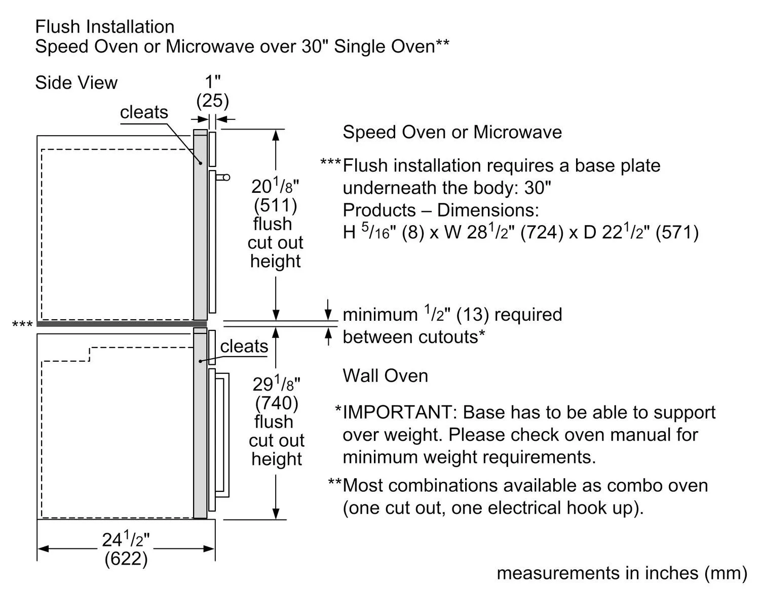 Bosch HBL5455RUC 500 Series Single Wall Oven 30 Right Sideopening Door. Stainless Steel