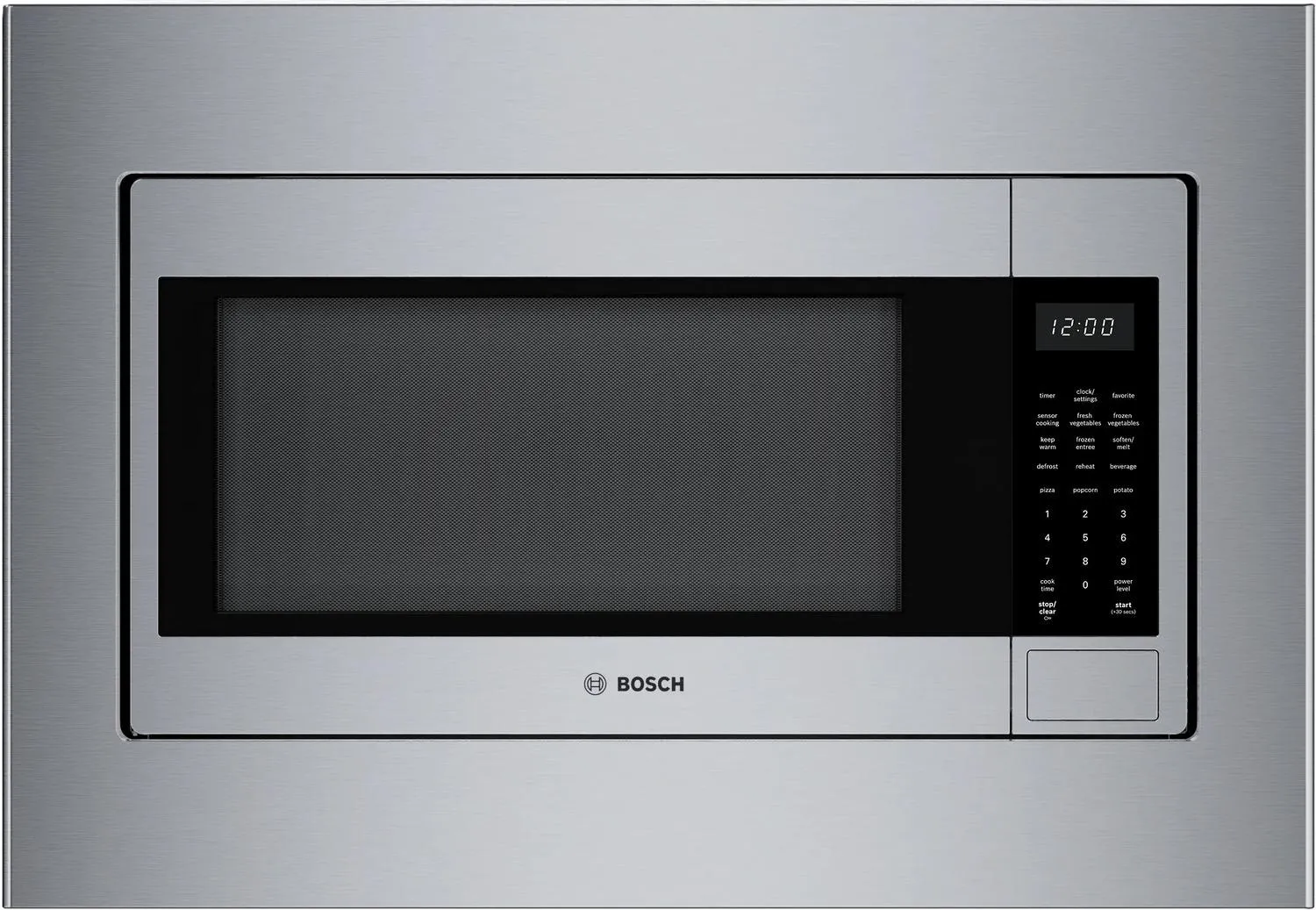 Bosch HMB30155UC 300 Series Built-In Microwave Oven 24 Left Sideopening Door. Stainless Steel