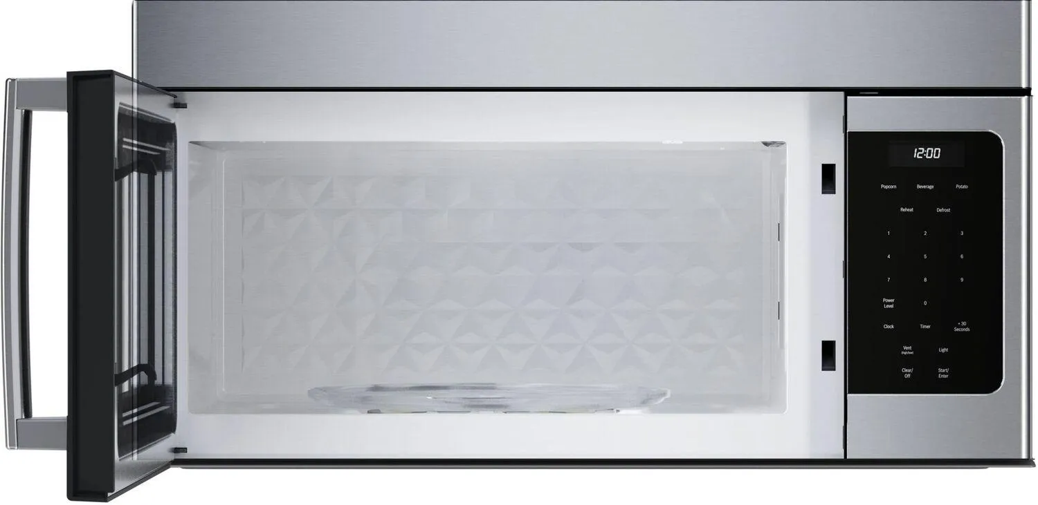 Bosch HMV3054U 300 Series Over-The-Range Microwave 30 Left Sideopening Door. Stainless Steel Hmv3054U