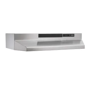 Broan BUEZ330SS Broan 30-Inch Convertible Under-Cabinet Range Hood W/ Easy Install System. 220 Cfm. Stainless Steel