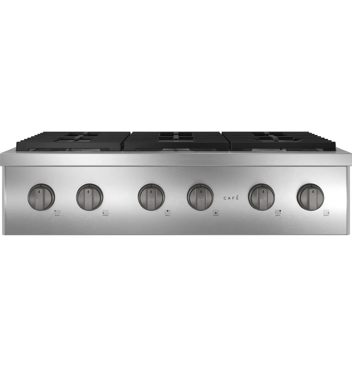 Cafe CGU366P2TS1 Caf&#8482; 36 Commercial-Style Gas Rangetop With 6 Burners (Natural Gas)
