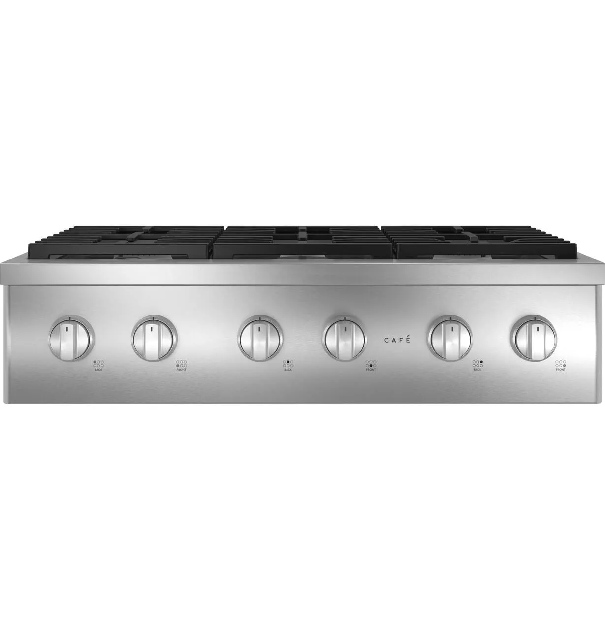 Cafe CGU366P2TS1 Caf&#8482; 36 Commercial-Style Gas Rangetop With 6 Burners (Natural Gas)