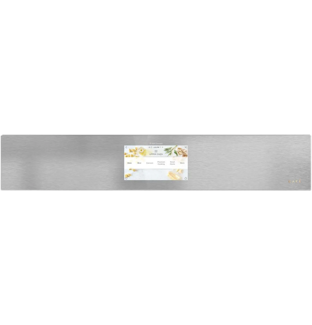 Cafe CTD90DM2NS5 Caf&#8482; Minimal Series 30 Smart Built-In Convection Double Wall Oven In Platinum Glass