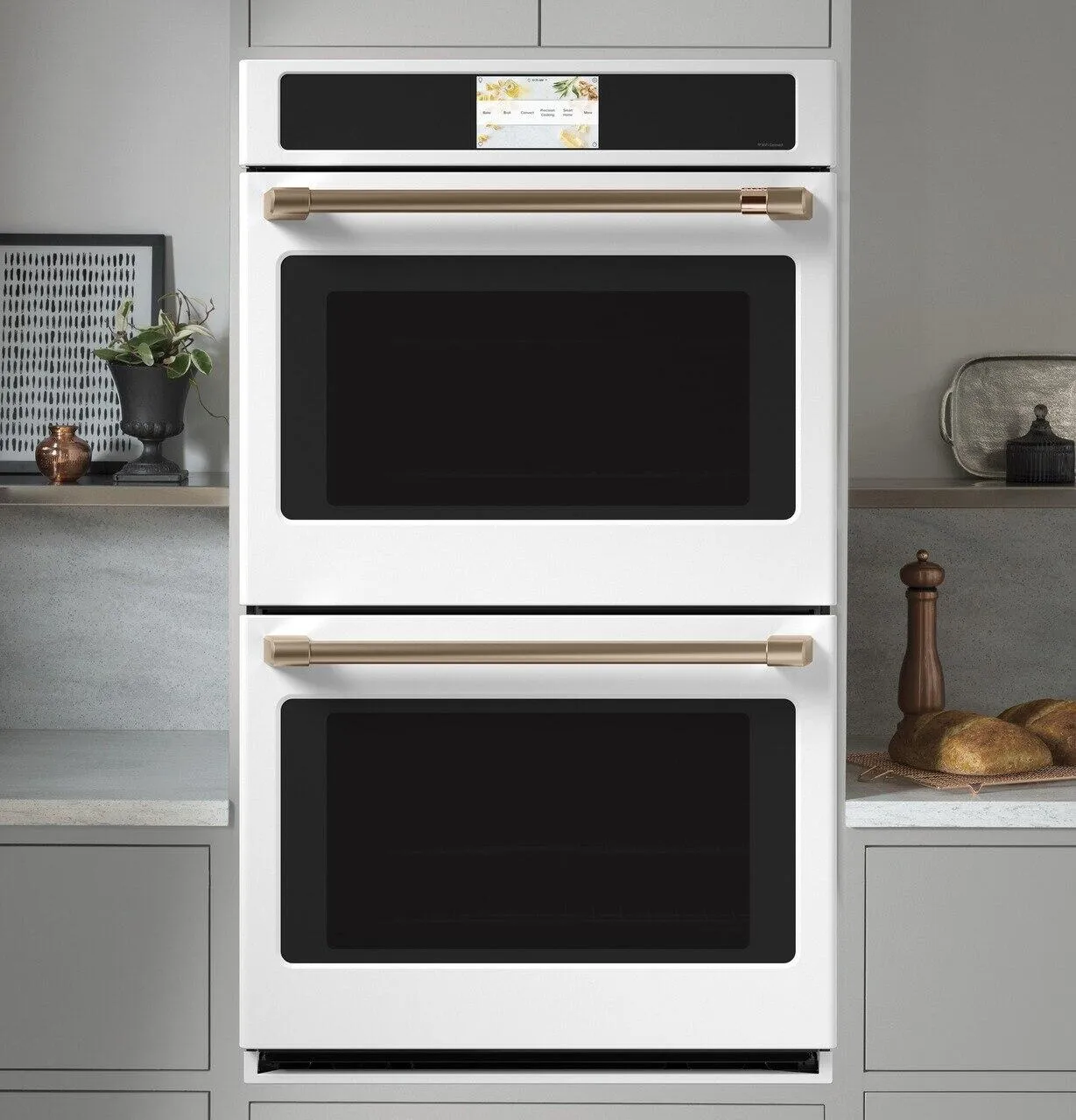 Cafe CTD90DP4NW2 Caf&#8482; Professional Series 30 Smart Built-In Convection Double Wall Oven