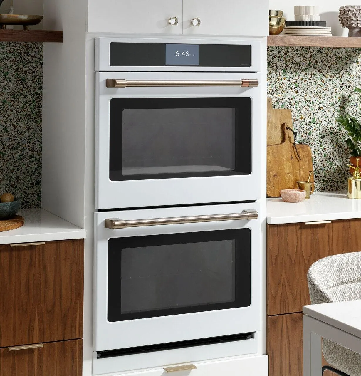 Cafe CTD90DP4NW2 Caf&#8482; Professional Series 30 Smart Built-In Convection Double Wall Oven