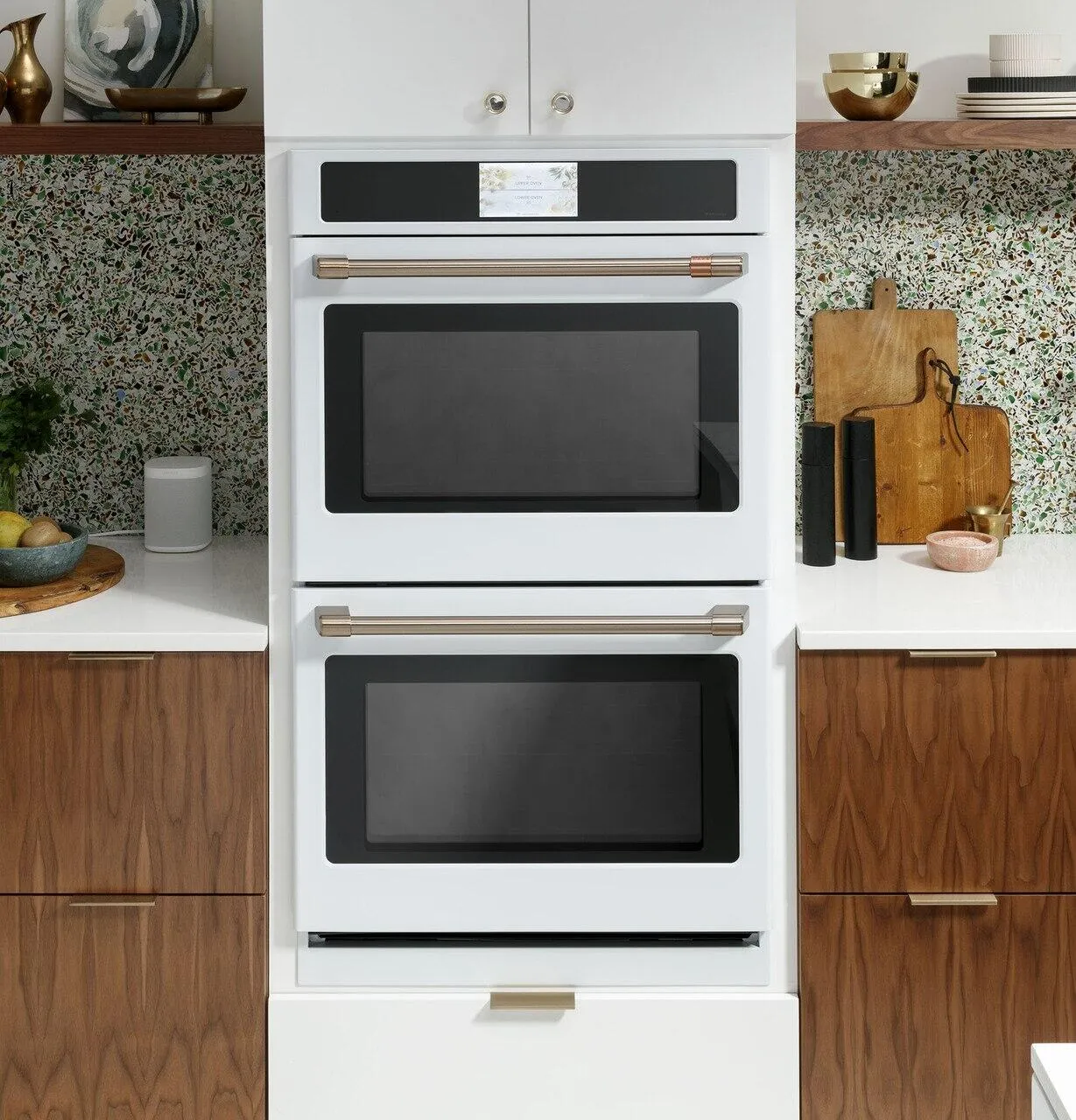 Cafe CTD90DP4NW2 Caf&#8482; Professional Series 30 Smart Built-In Convection Double Wall Oven