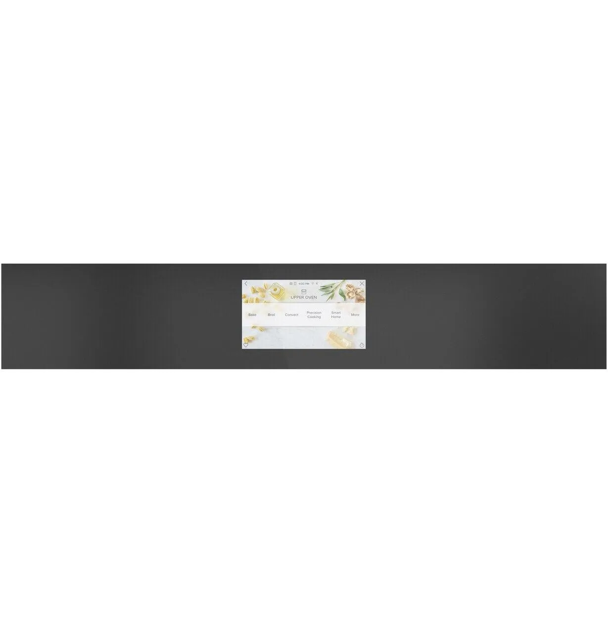 Cafe CTS92DM2NS5 Caf&#8482; 30 Smart Built-In Twin Flex Single Wall Oven In Platinum Glass
