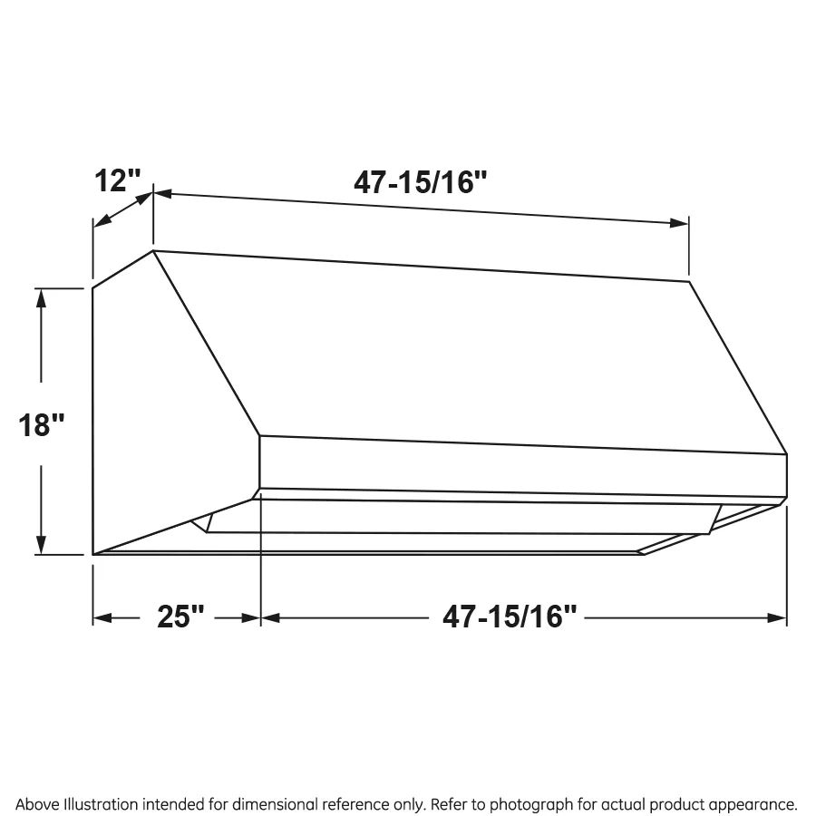 Cafe UVW9484SPSS 48 Professional Hood