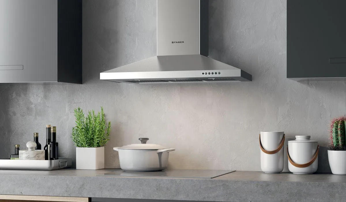 Faber DAMA30SSV2 30 Pyramid Shape Wall Hood With Variable Air Management