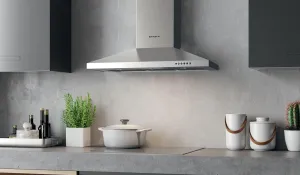 Faber DAMA36SSV2 36 Pyramid Shape Wall Hood With Variable Air Management