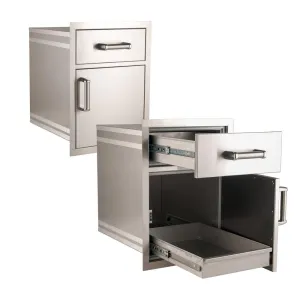 Fire Magic 54018S Medium Pantry Door/Drawer Combo