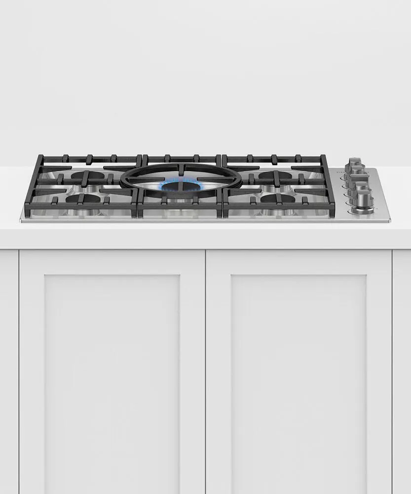 Fisher & Paykel CDV3365L Gas Cooktop. 36. Lpg