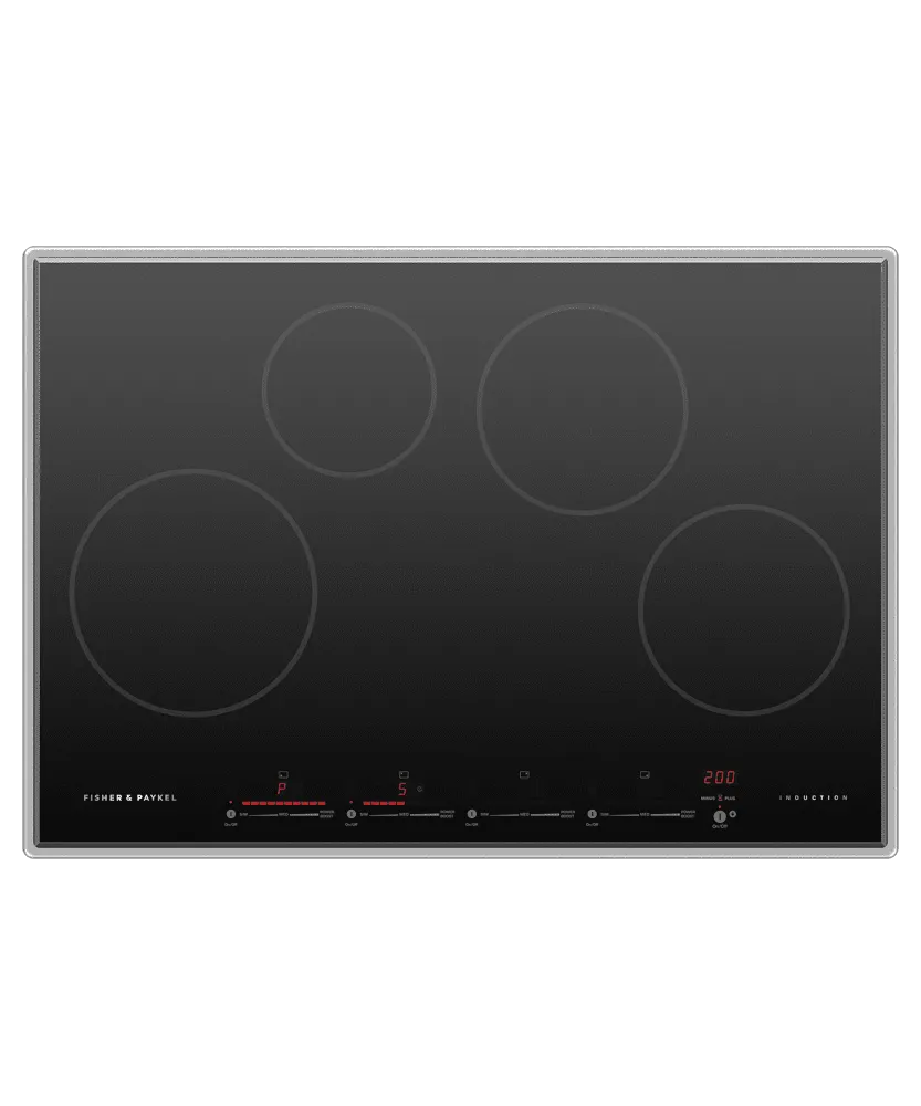 Fisher & Paykel CI304PTX4 Induction Cooktop. 30. 4 Zones