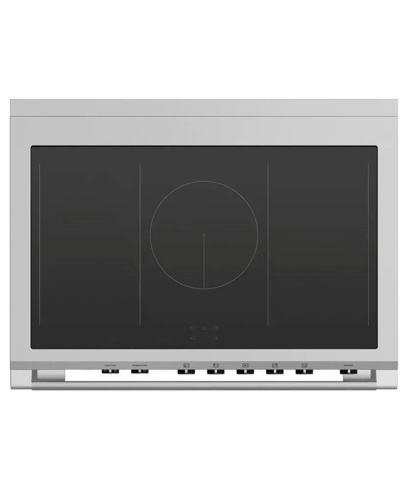 Fisher & Paykel OR36SCI6R1 Induction Range. 36. 5 Zones With Smartzone. Self-Cleaning