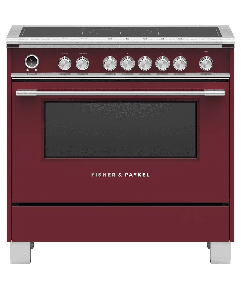 Fisher & Paykel OR36SCI6R1 Induction Range. 36. 5 Zones With Smartzone. Self-Cleaning