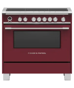 Fisher & Paykel OR36SCI6R1 Induction Range. 36. 5 Zones With Smartzone. Self-Cleaning