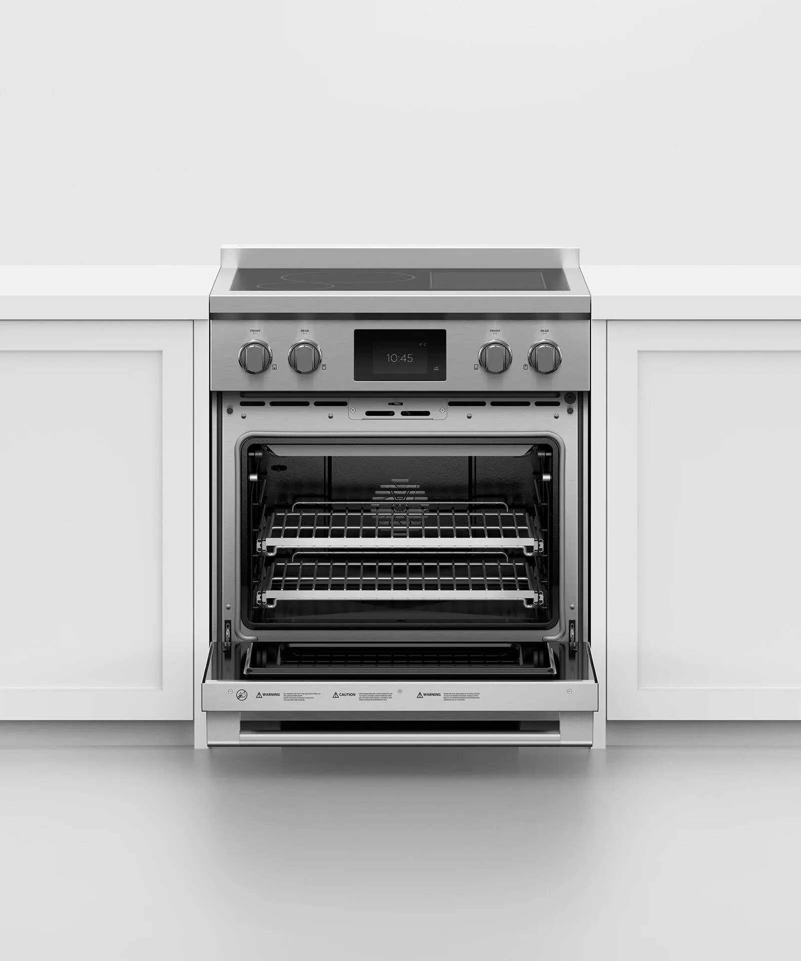 Fisher & Paykel RIV3304 Induction Range. 30. 4 Zones With Smartzone. Self-Cleaning
