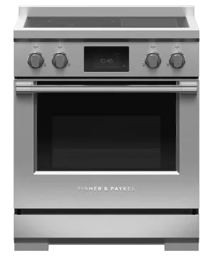 Fisher & Paykel RIV3304 Induction Range. 30. 4 Zones With Smartzone. Self-Cleaning