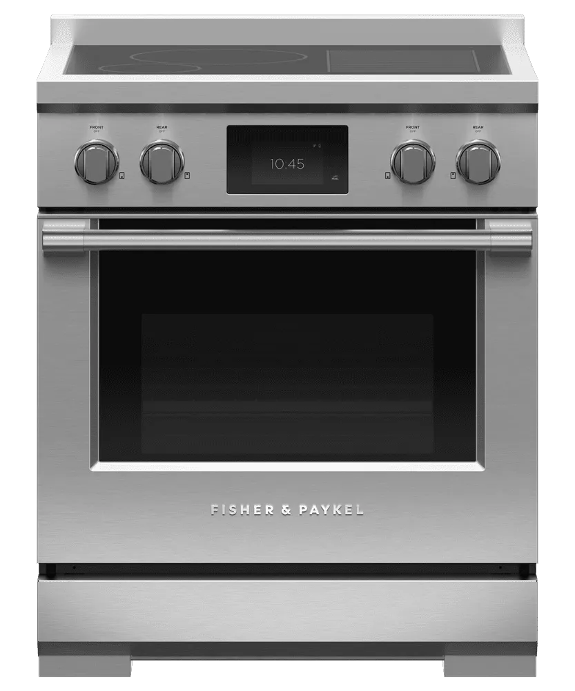 Fisher & Paykel RIV3304 Induction Range. 30. 4 Zones With Smartzone. Self-Cleaning