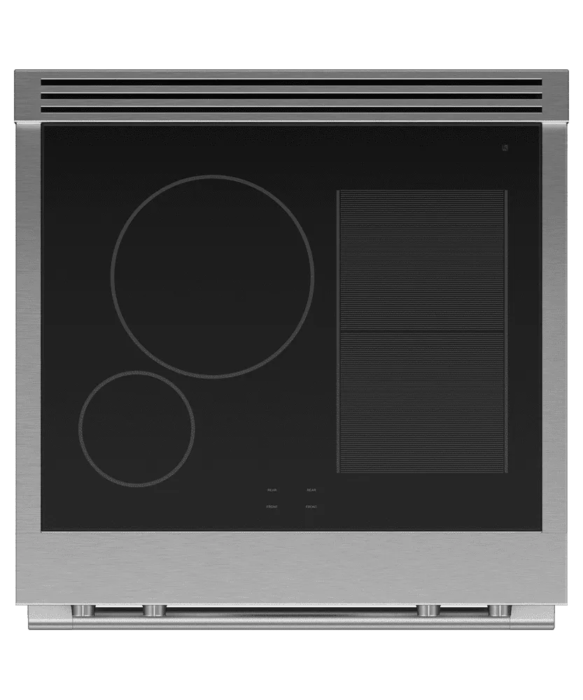 Fisher & Paykel RIV3304 Induction Range. 30. 4 Zones With Smartzone. Self-Cleaning