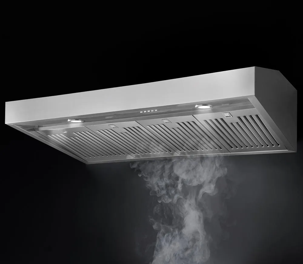 Forzacucina FH4818 48 Inch Professional Wall Mounted Range Hood. 18 Inches Tall