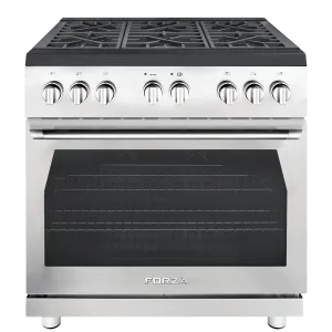 Forzacucina FR366SE 36 Professional Gas Range Se
