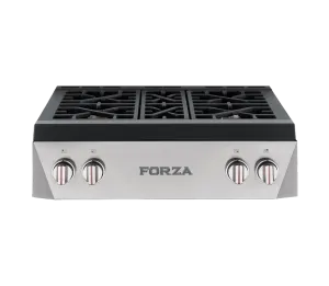 Forzacucina FRT304GN 30 Inch Professional Range Top