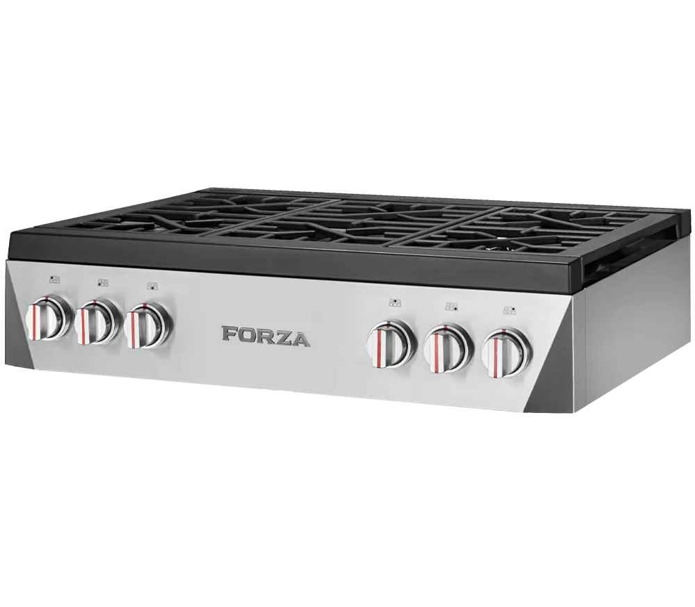 Forzacucina FRT366GN 36 Inch Professional Range Top