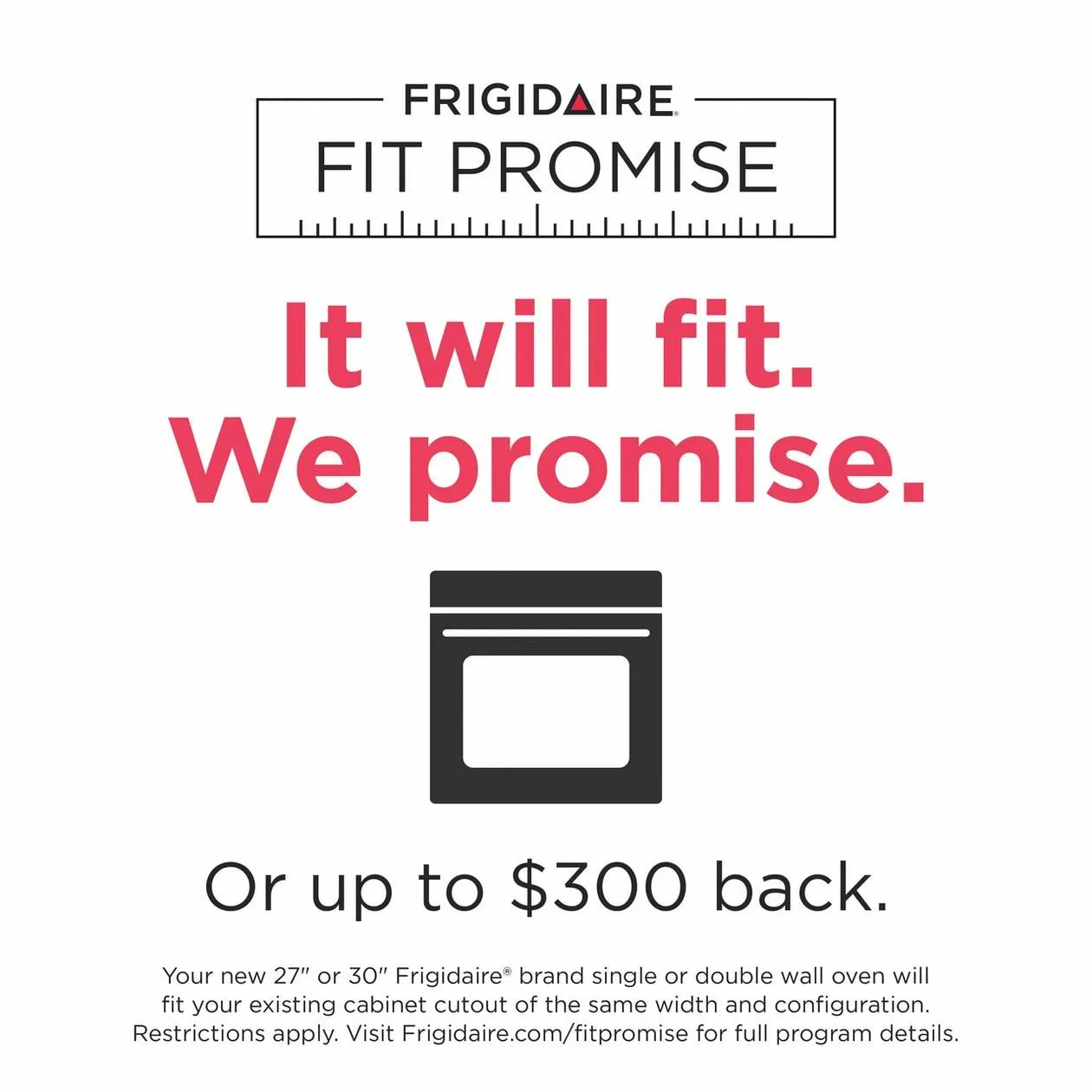 Frigidaire FCWS3025AS 30 Single Electric Wall Oven
