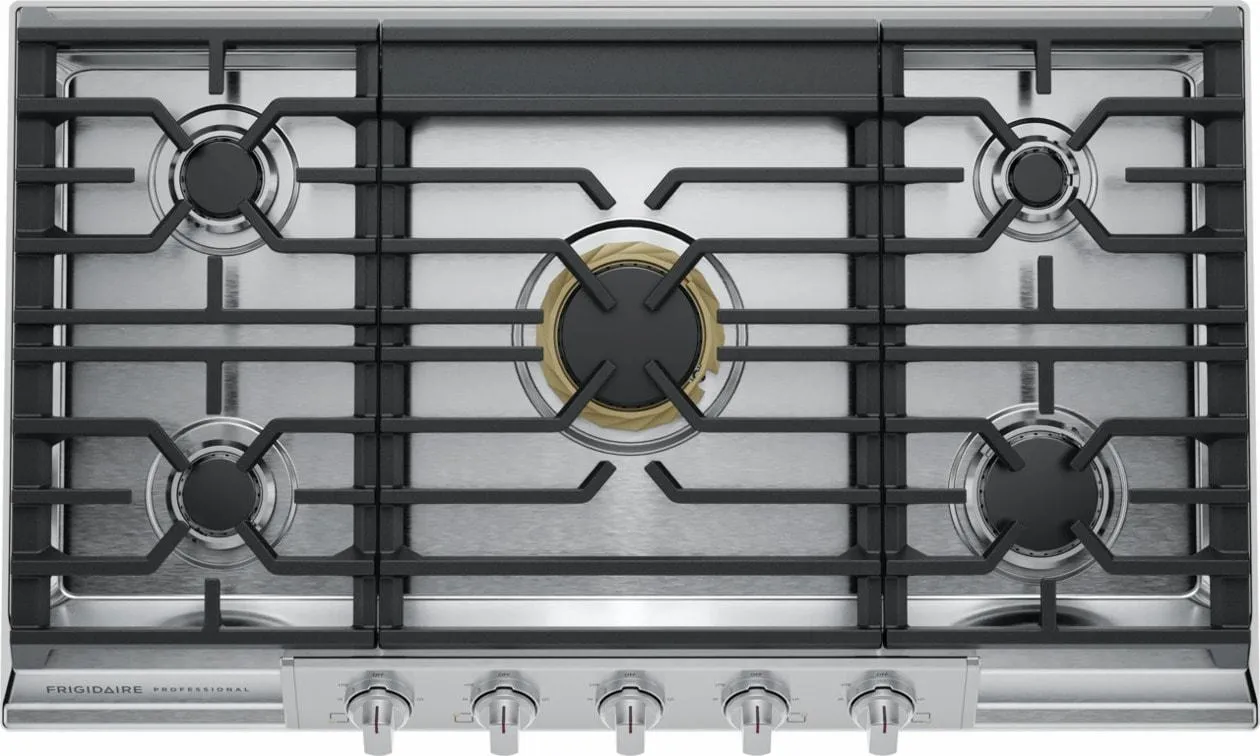 Frigidaire PCCG3680AS Frigidaire Professional 36 Gas Cooktop