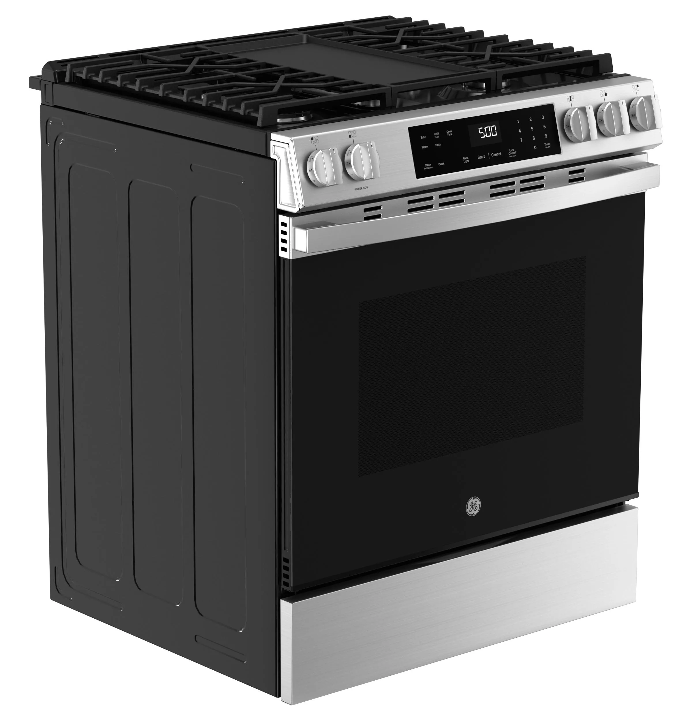 Ge Appliances GGS500PVSS Ge 30 Slide-In Front-Control Gas Range With Crisp Mode