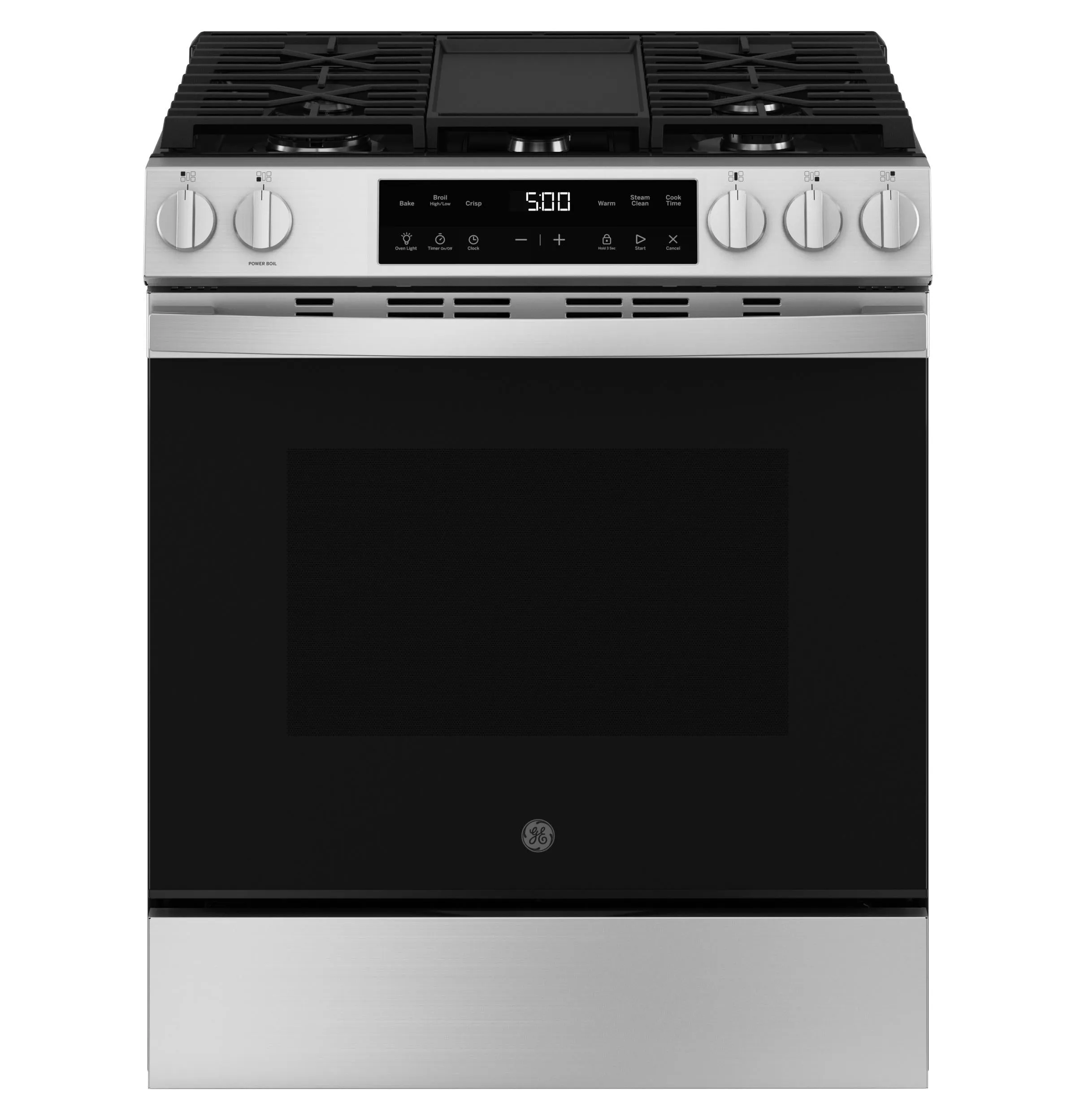 Ge Appliances GGS500SVSS Ge 30 Slide-In Front Control Gas Range With Crisp Mode