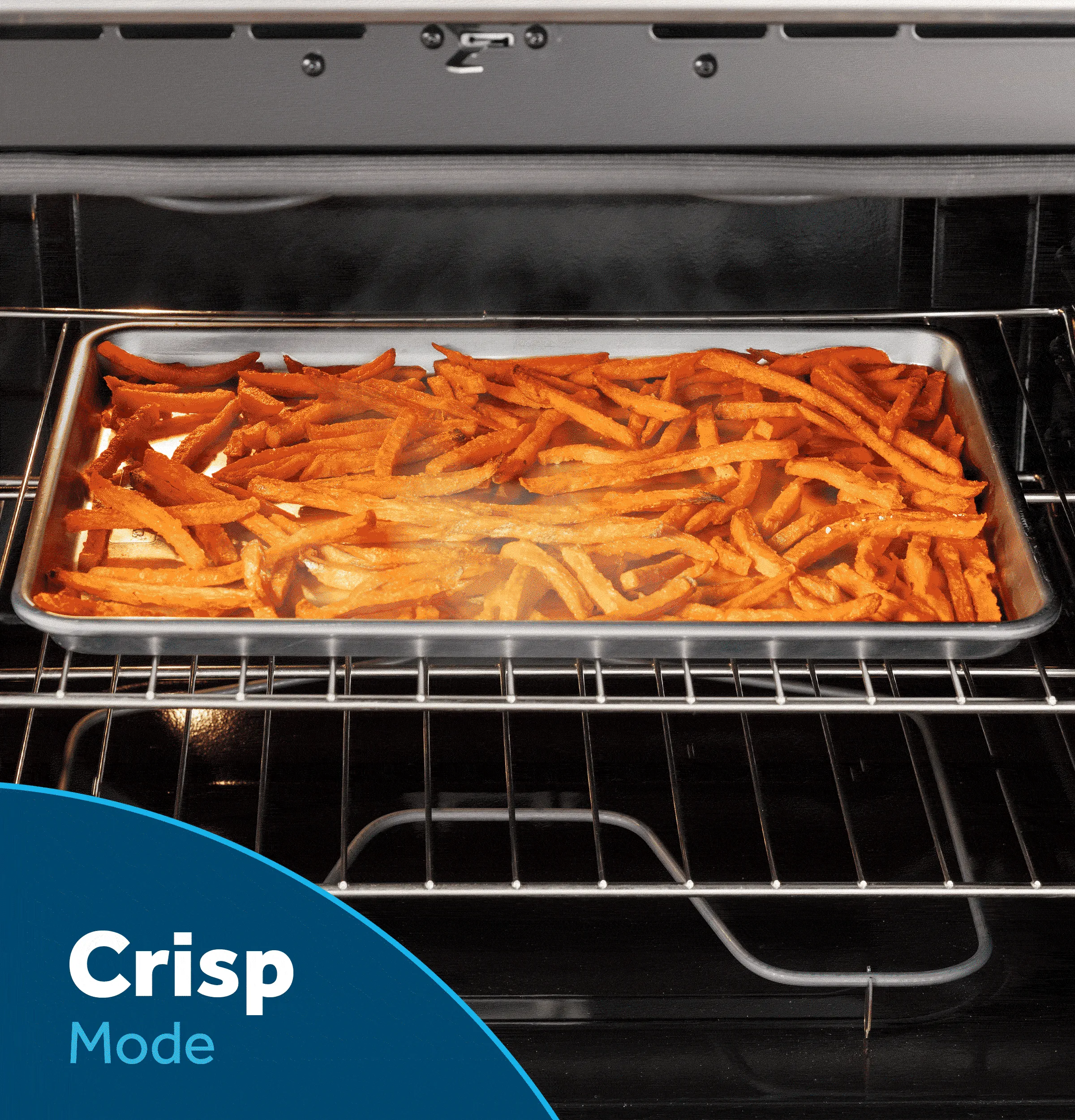 Ge Appliances GGS500SVSS Ge 30 Slide-In Front Control Gas Range With Crisp Mode